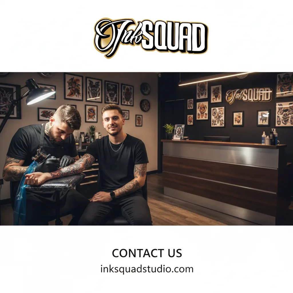Treatment room set up for a laser session at InkSquad Studio in Phoenix